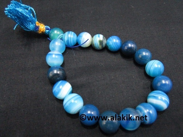 Picture of Blue Onyx 10mm Power Bracelet