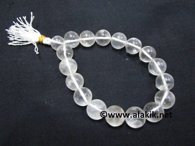 Picture of Crystal Quartz 10 mm Power Bracelet
