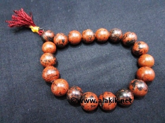 Picture of Mahogany Obsidian 10mm Power Bracelet