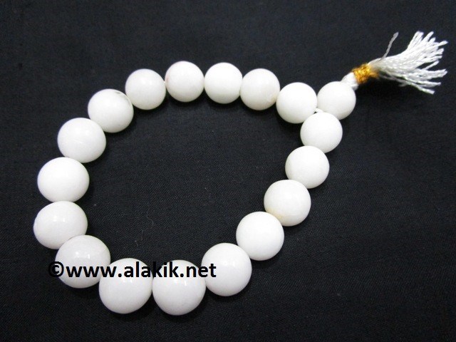 Picture of Snow Quartz 10mm Power Bracelet