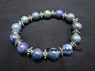 Picture of Lapis Lazuli 10mm Elastic Bracelet with Tire Bead, Picture 1