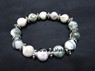 Picture of Tree Agate 10mm Elastic Bracelet with Tire Bead, Picture 1