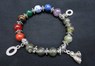 Picture of Labradorite Chakra 10mm Elastic Bracelet with Charms, Picture 1