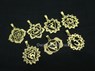 Picture of Chakra Metal Gold Plated Mandala Set, Picture 1