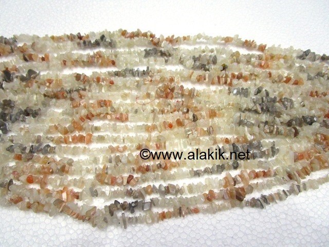 Picture of Multi Moonstone chips strands