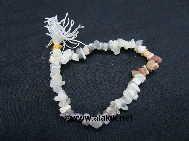 Picture of Multi Moonstone Chips Power Bracelet