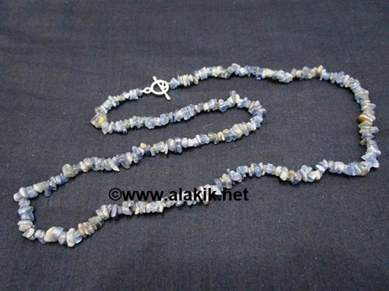 Picture of Blue Kynite Chips Necklace
