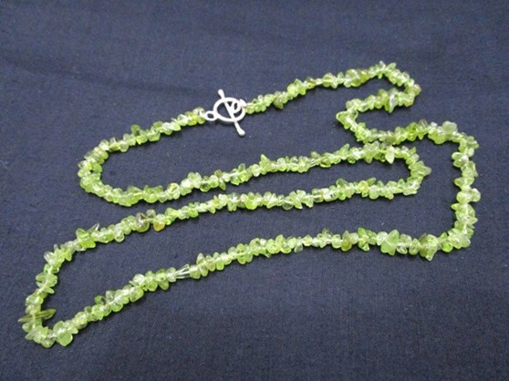 Picture of Peridot Chips Necklace