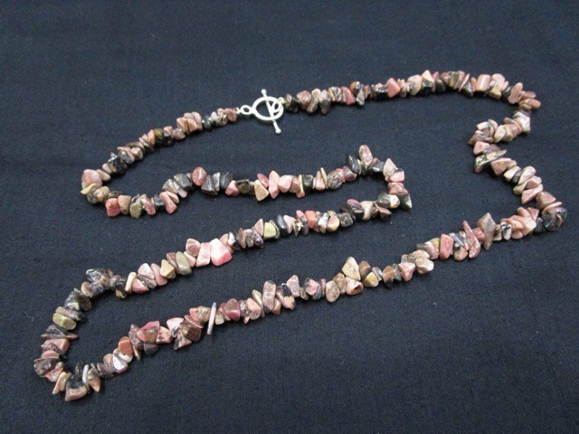 Picture of Rodonite Chips Necklace