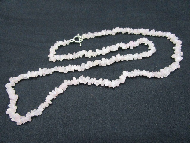 Picture of Rose Quartz Chips Necklace