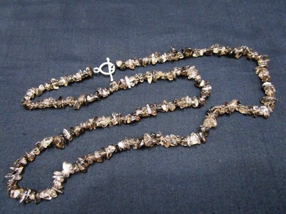 Picture of Smokey Quartz Chips Necklace
