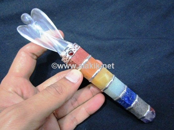 Picture of Chakra Bonded Ring type Angel Wand
