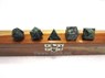 Picture of Kambaba Jasper 5pcs Geometry set with Wooden Box, Picture 1