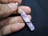 Picture of Lepidolite Pencil Pendant with Diamond Ring & Crystal Ball, Picture 1
