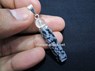 Picture of Snowflake Obisidian Pencil Pendant with Diamond Ring & Crystal Ball, Picture 1