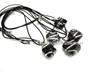 Picture of Black Tourmaline Wire Wrapped Tumble with Cord, Picture 1