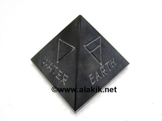 Picture of Hot Stone Engrave 5 Element  Pyramid
