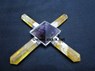 Picture of Citrine Amethyst Pyramid Generator, Picture 1