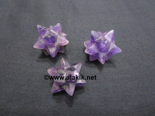 Picture of Amethyst 14 point Star