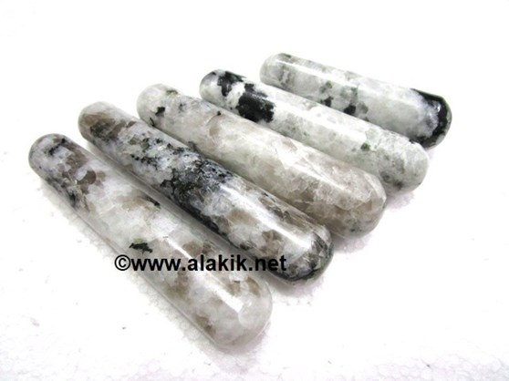 Picture of Rainbow Moonstone Smooth Massage Wands