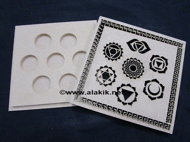 Picture of Chakra Hollow Laser Engrave Box