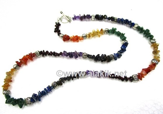 Picture of Chakra Chips Power Necklace with Baby Buddha