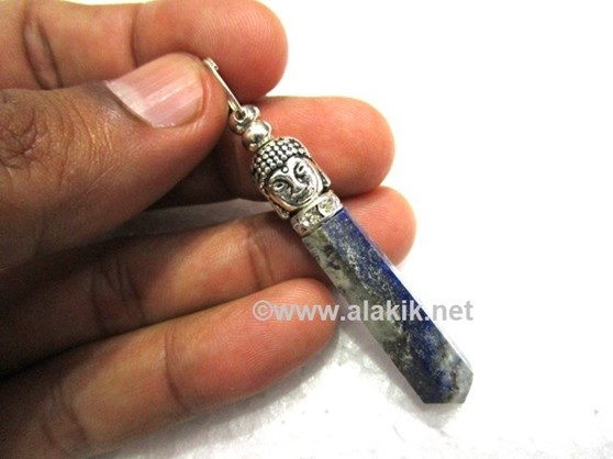 Picture of Lapis Lazule Pencil Pendant with Buddha & Diamond Ring