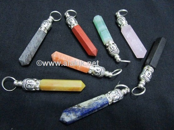 Picture of Mix Pencil Pendant with Buddha & Diamond Ring