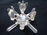 Picture of Crystal Quartz Pyramids Energy Generator with Crystal Angels, Picture 1