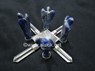 Picture of Crystal Quartz Pyramids Generator with Lapis Angels, Picture 1