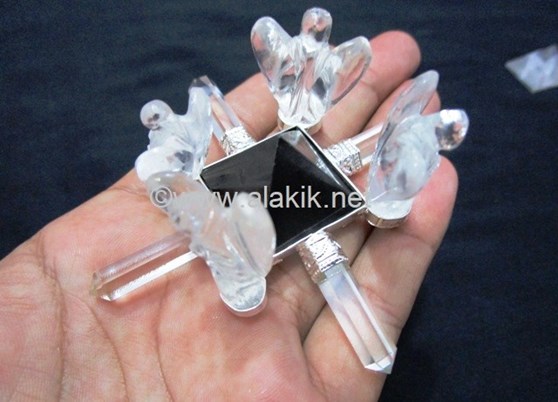Picture of Tourmaline Pyramids Generator with Crystal Angels