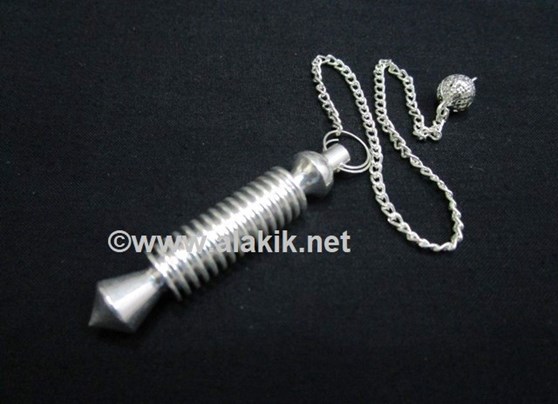 Picture of Silver Vortex Metal Pendulum