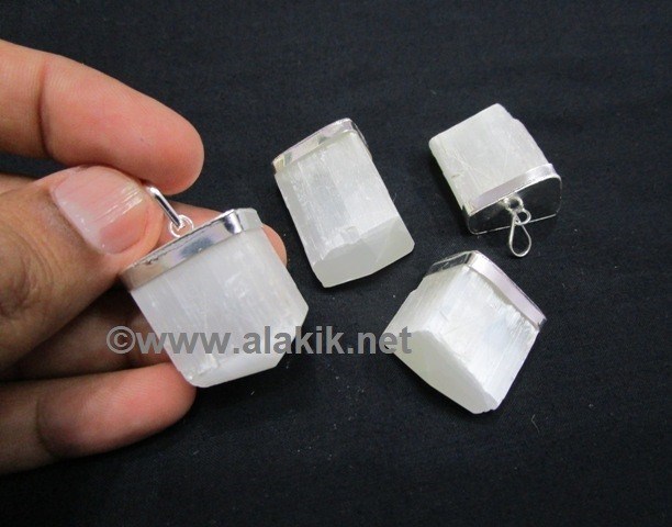 Picture of Selenite Natural Pendants