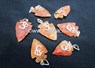 Picture of Red Cornelian Arrowhead Pendant with OM, Picture 1