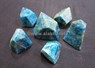 Picture of Blue Apatite Natural Polish Points, Picture 1