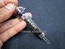 Picture of Black Tourmaline Chakra Mini Healing Wand with Amethyst Herkimer, Picture 1