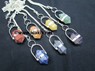 Picture of Chakra Herkimer Pendulum Set with Garnet Cab, Picture 1