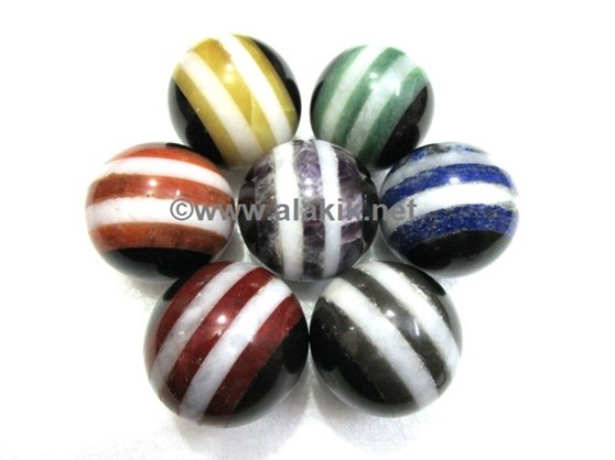 Picture of Chakra Strip Ball Sets Size 50-55mm