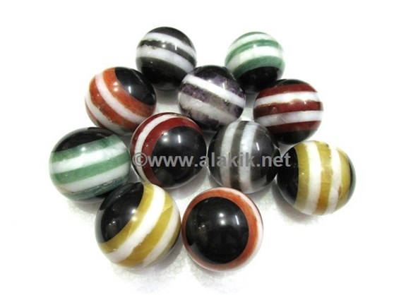 Picture of Mix Gemstone Bonded Strip Balls