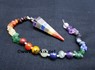 Picture of Chakra Pendulum with Chakra Chips Beads chain, Picture 1
