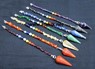 Picture of 7 Chakra Pendulum Set with Chakra Chips Beads chain, Picture 1
