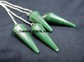 Picture of Dark Green Jade 6 Facet Pendulums, Picture 1