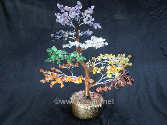 Picture of Chakra 500 beads Silver Tree with Mseal Steam