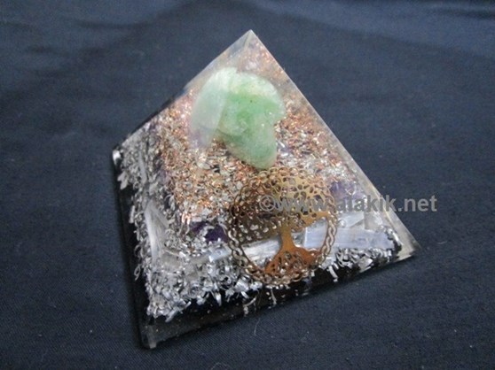 Picture of Orgone Mix Skull Pyramid