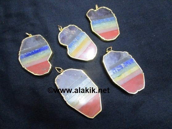 Picture of Chakra Bonded Electroplated Pendant
