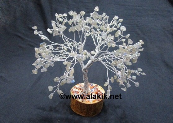 Picture of Labradorite 300bds Tree with Wooden Base