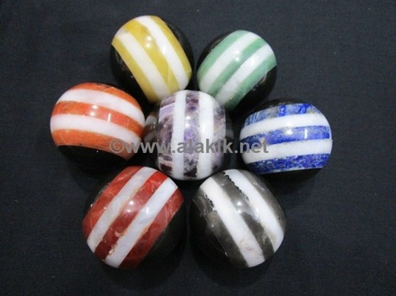 Picture of Chakra Strip Ball Sets Size 35mm