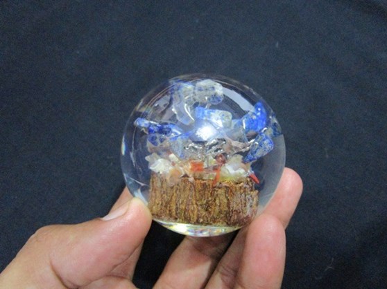 Picture of Lapis Lazule Orgone Tree Ball