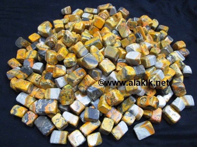 Picture of Bumble Bee Jasper Tumble Stone