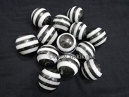 Picture of Black And White Strip Balls